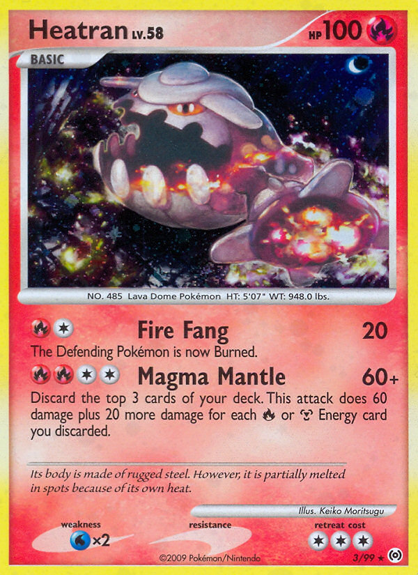 Heatran Pokémon kartı, Arceus, AR #3