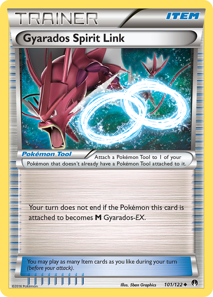 Gyarados Spirit Link Pokémon kartı, BREAKpoint, BKP #101