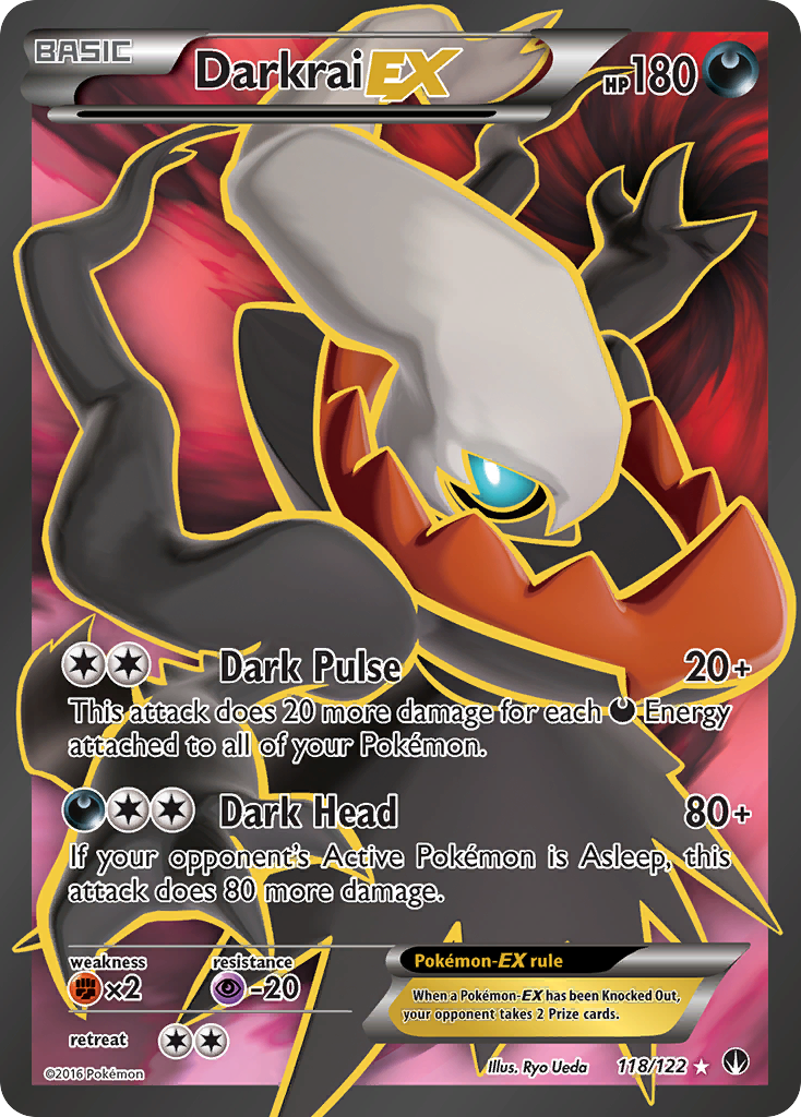 Darkrai-EX Pokémon kartı, BREAKpoint, BKP #118