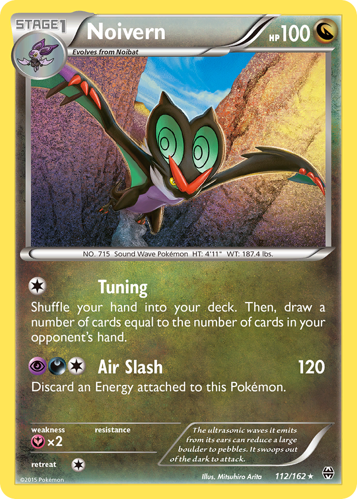 Noivern Pokémon kartı, BREAKthrough, BKT #112