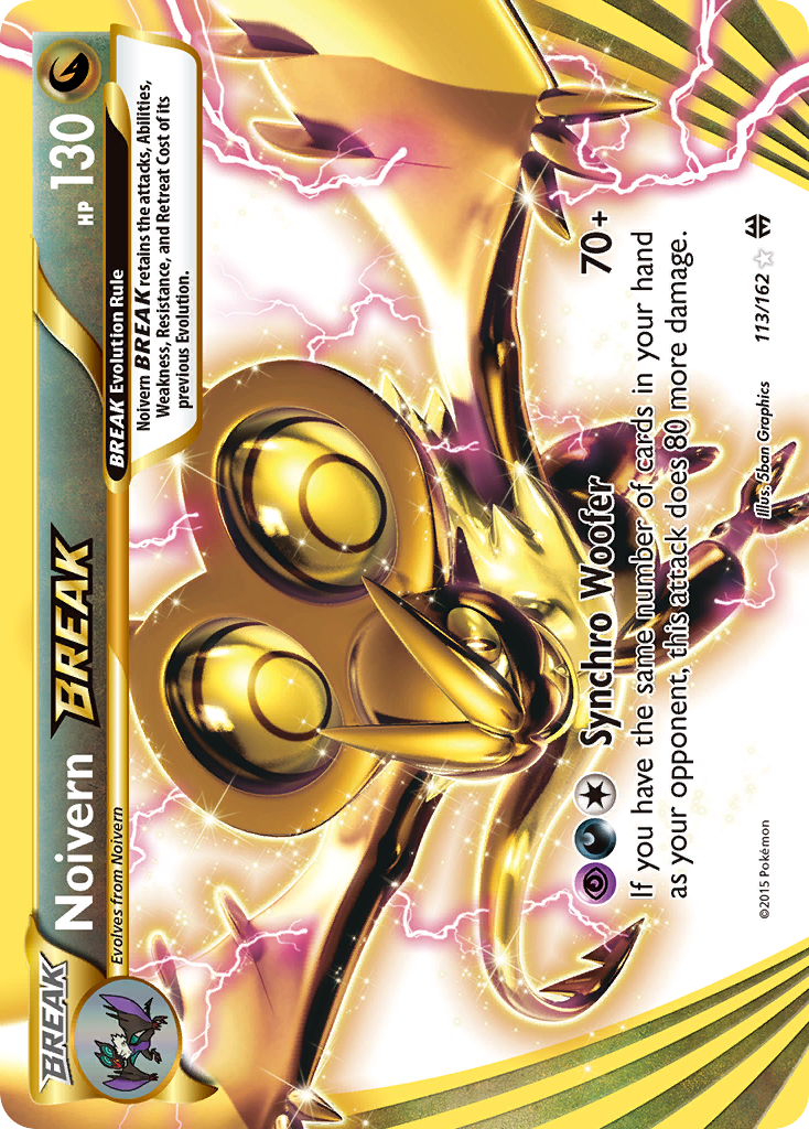 Noivern BREAK Pokémon kartı, BREAKthrough, BKT #113