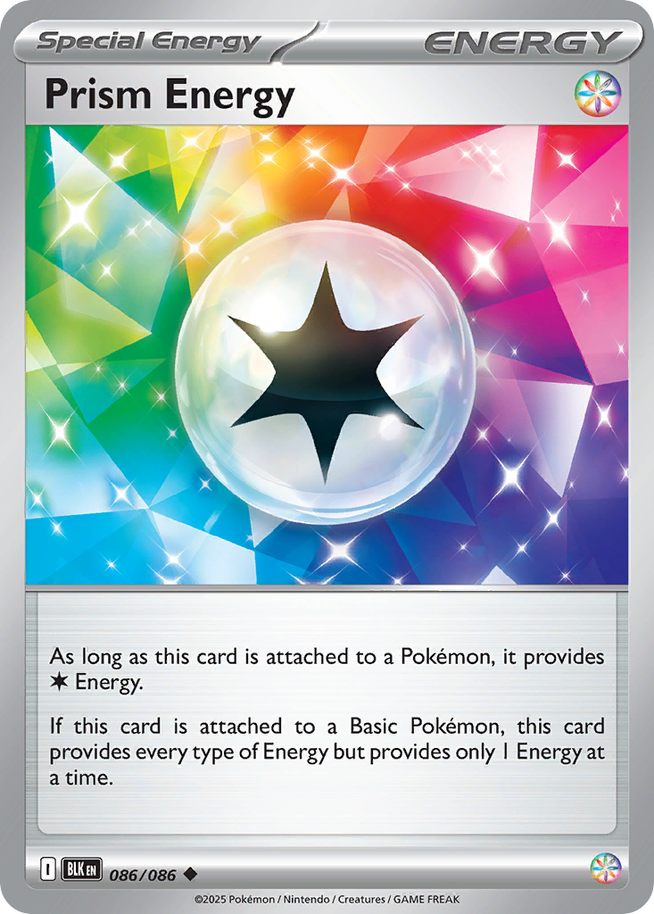 Prism Energy Pokémon kartı, Black Bolt, BLK #86