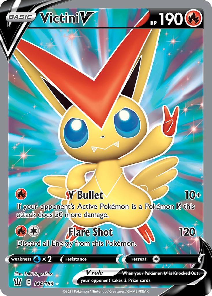 Victini V Pokémon kartı, Battle Styles, BST #144