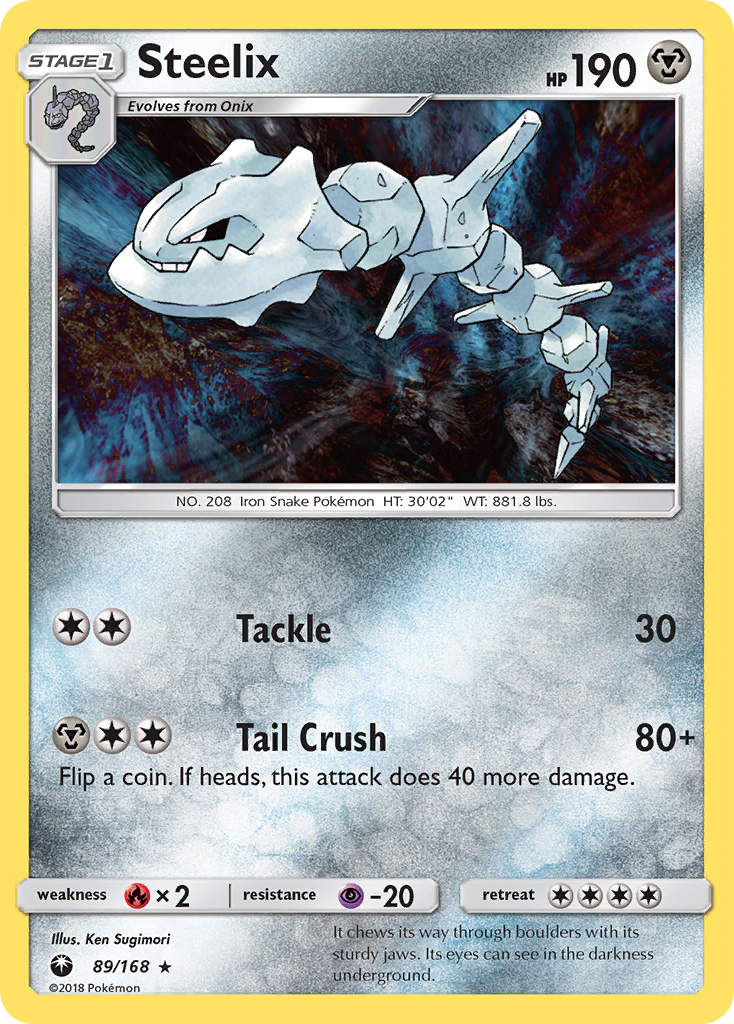 Steelix Pokémon kartı, Celestial Storm, CES #89