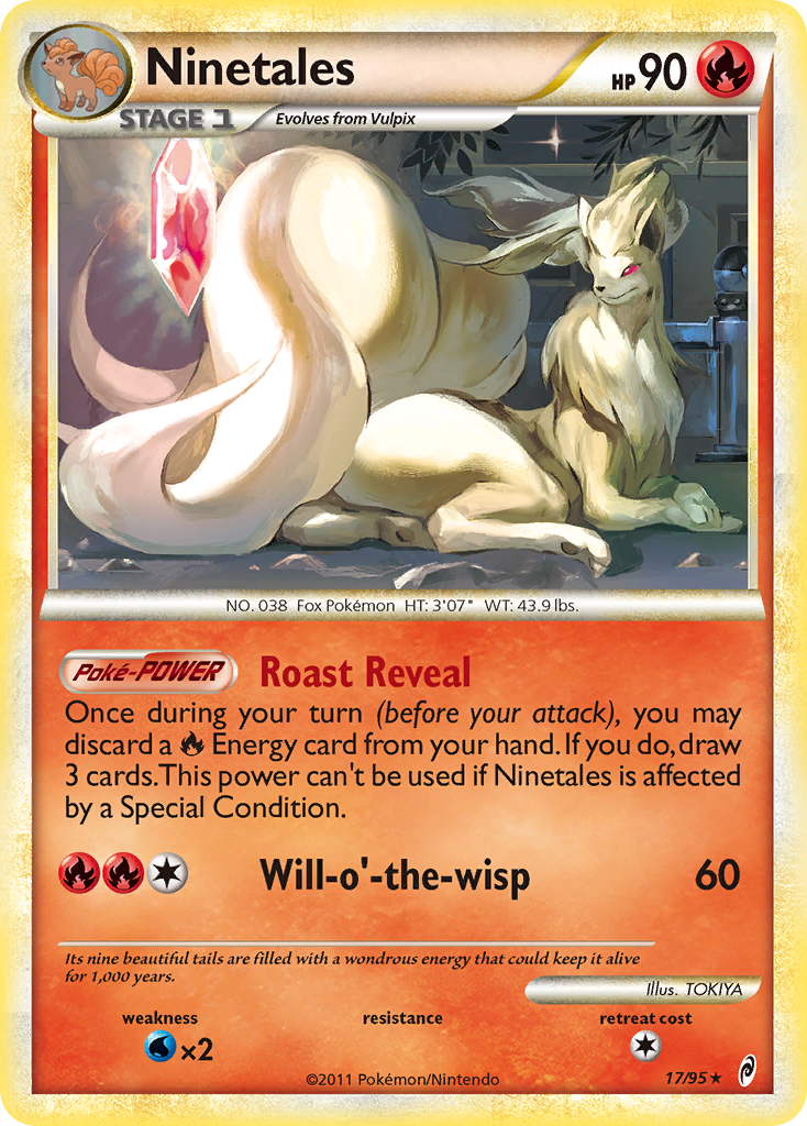 Ninetales Pokémon kartı, Call of Legends, CL #17