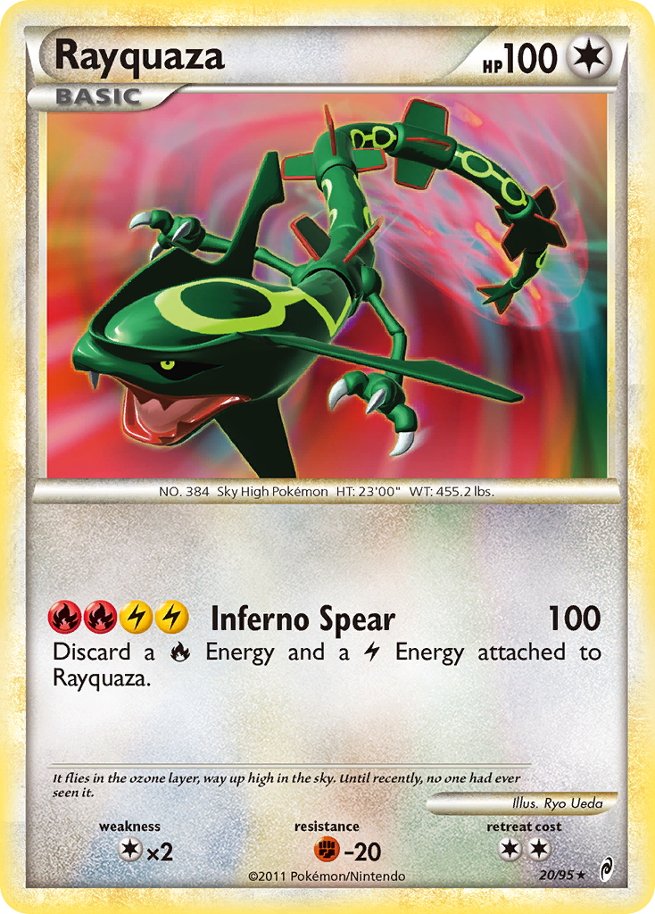 Rayquaza Pokémon kartı, Call of Legends, CL #20