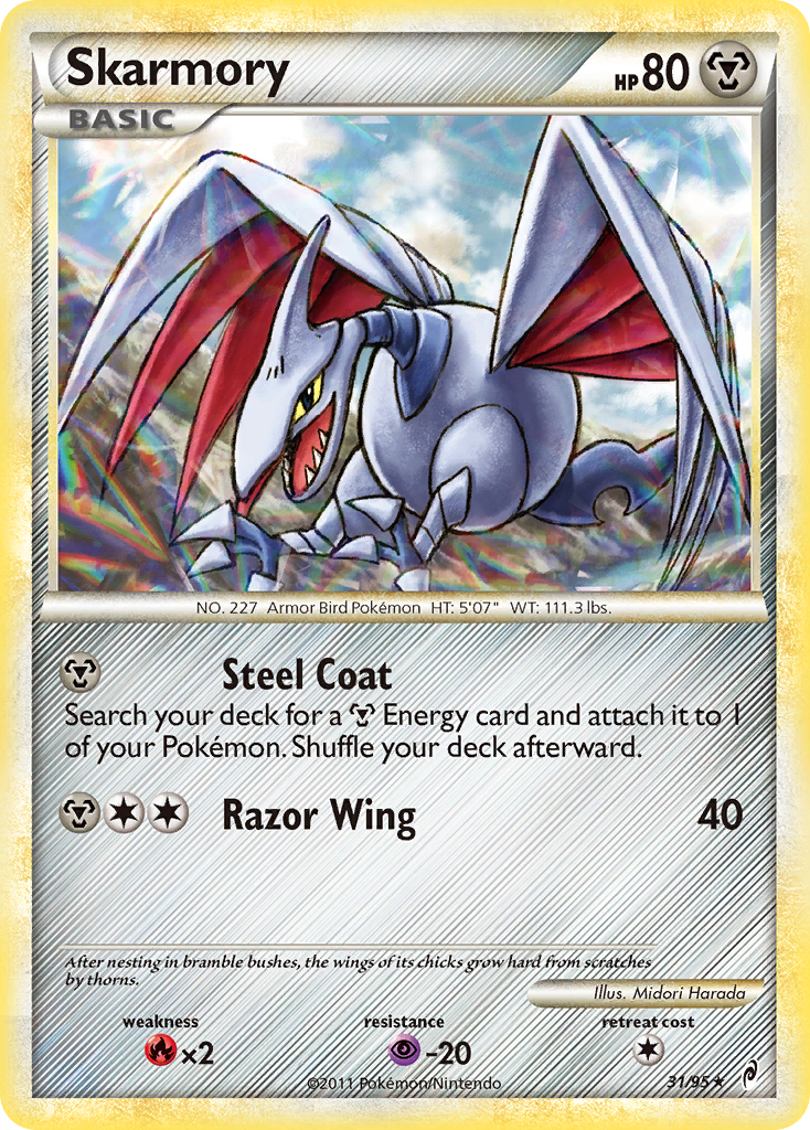 Skarmory Pokémon kartı, Call of Legends, CL #31