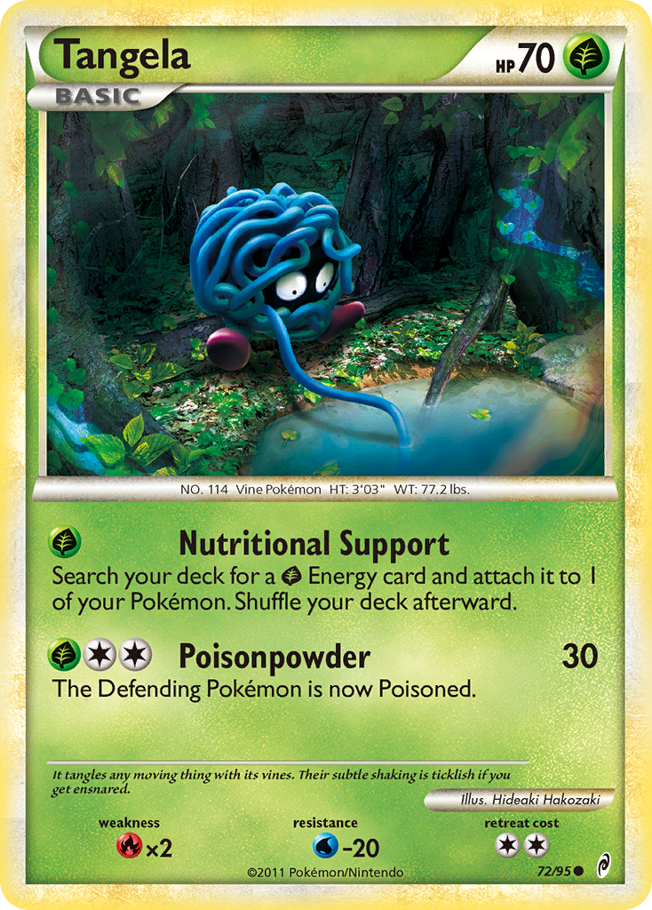 Tangela Pokémon kartı, Call of Legends, CL #72
