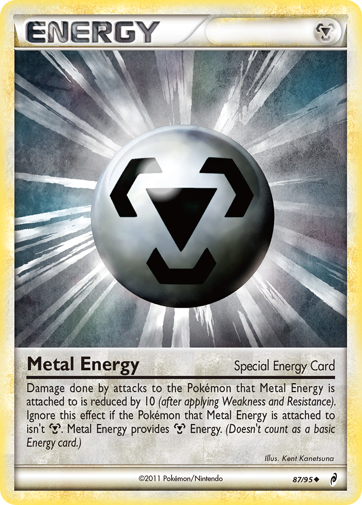 Metal Energy Pokémon card, Call of Legends, CL #87
