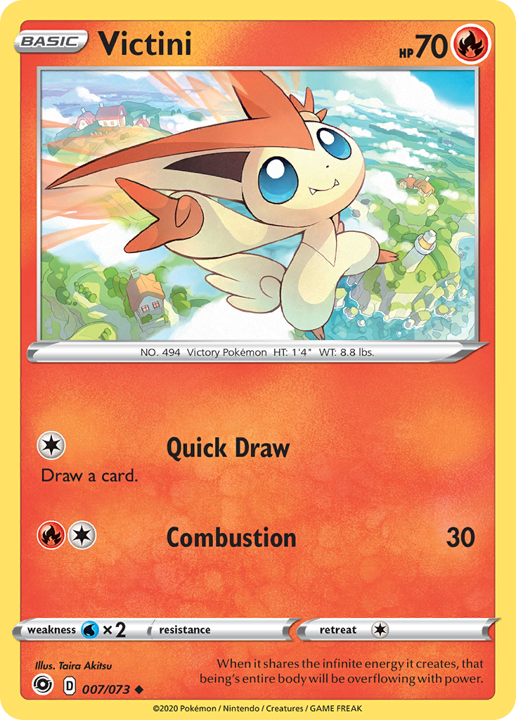 Victini Pokémon kartı, Champion's Path, CPA #7