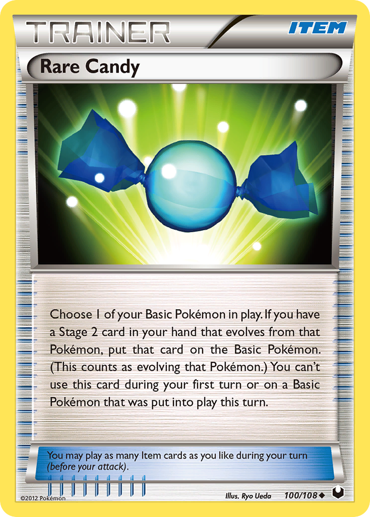 Rare Candy Pokémon kartı, Dark Explorers, DEX #100
