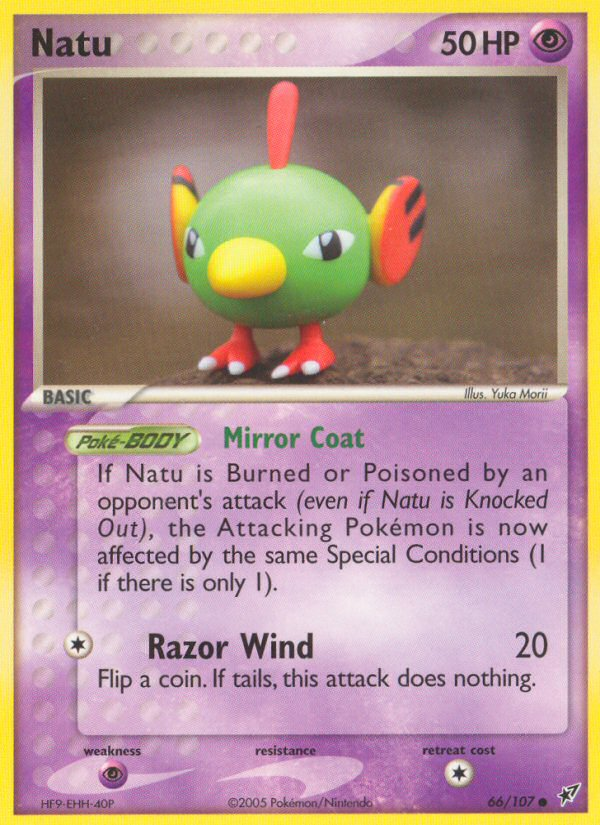 Natu Pokémon kartı, Deoxys, DX #66