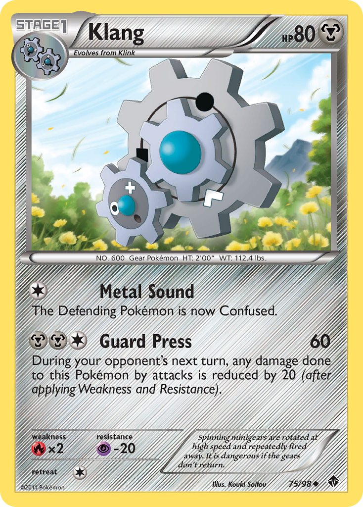 Klang Pokémon kartı, Emerging Powers, EPO #75