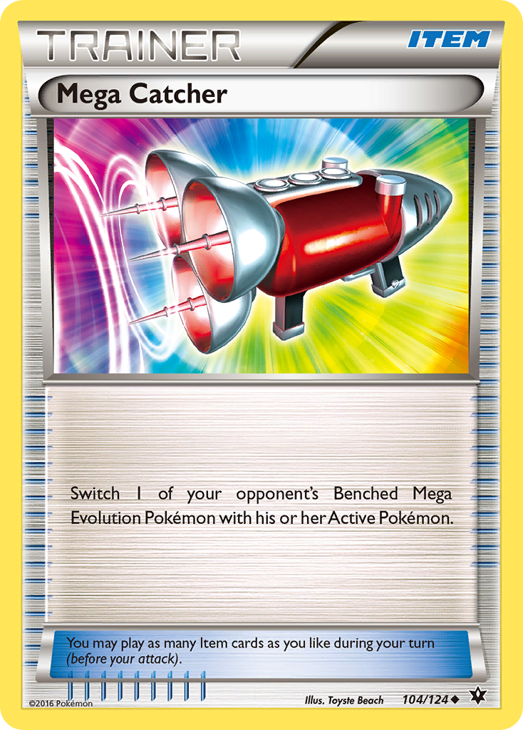 Mega Catcher Pokémon kartı, Fates Collide, FCO #104
