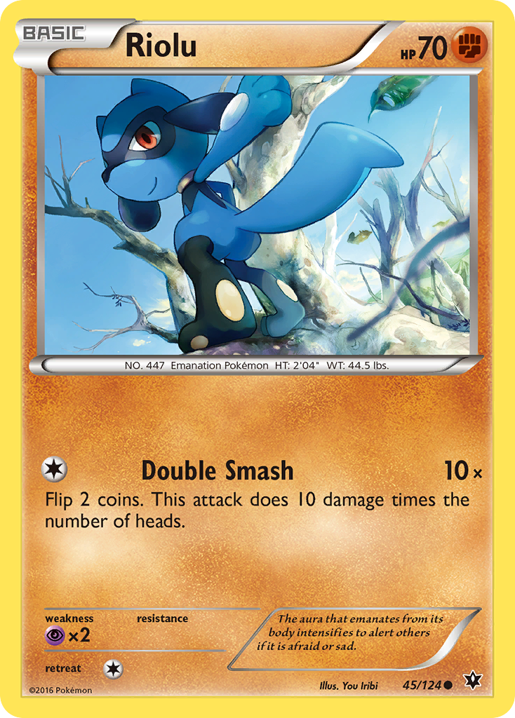 Riolu Pokémon kartı, Fates Collide, FCO #45