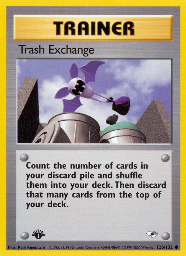 Trash Exchange Pokémon kartı, Gym Heroes, G1 #126