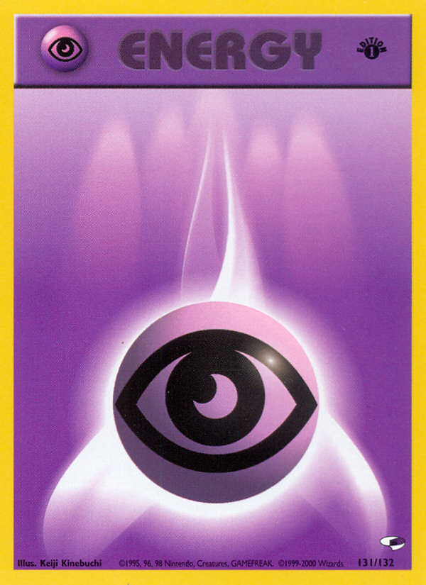 Psychic Energy Pokémon kartı, Gym Heroes, G1 #131