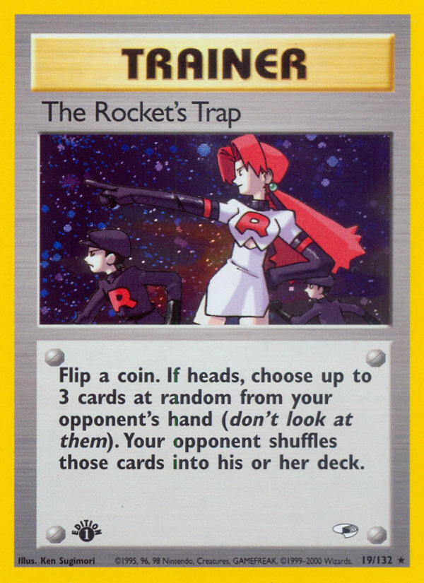 The Rocket's Trap Pokémon kartı, Gym Heroes, G1 #19