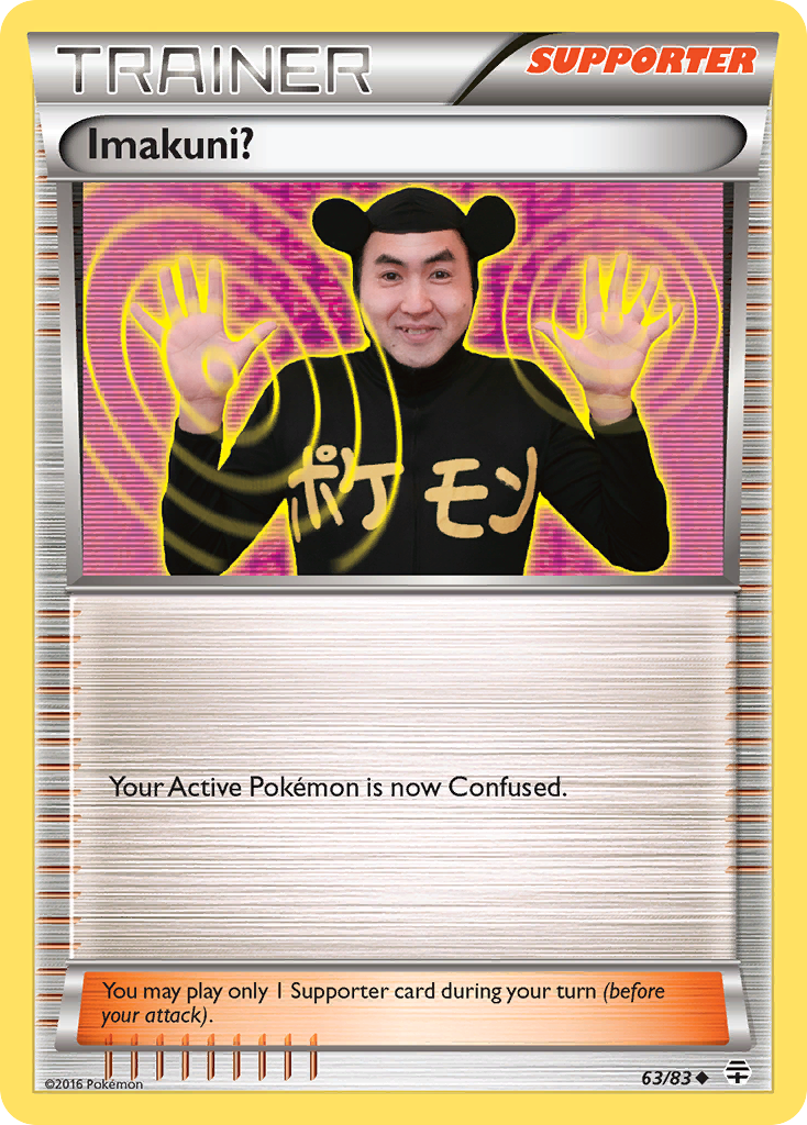 Imakuni? Pokémon card, Generations, GEN #63