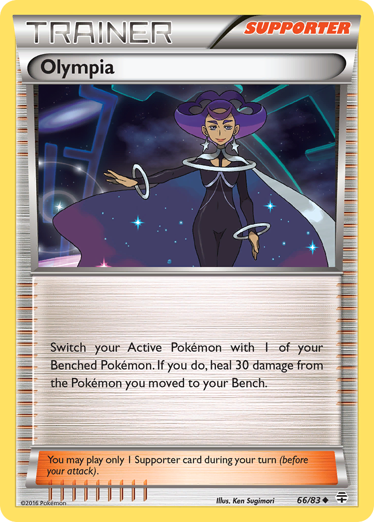 Olympia Pokémon card, Generations, GEN #66