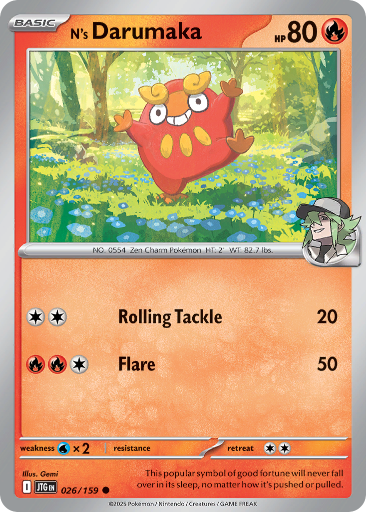 N's Darumaka