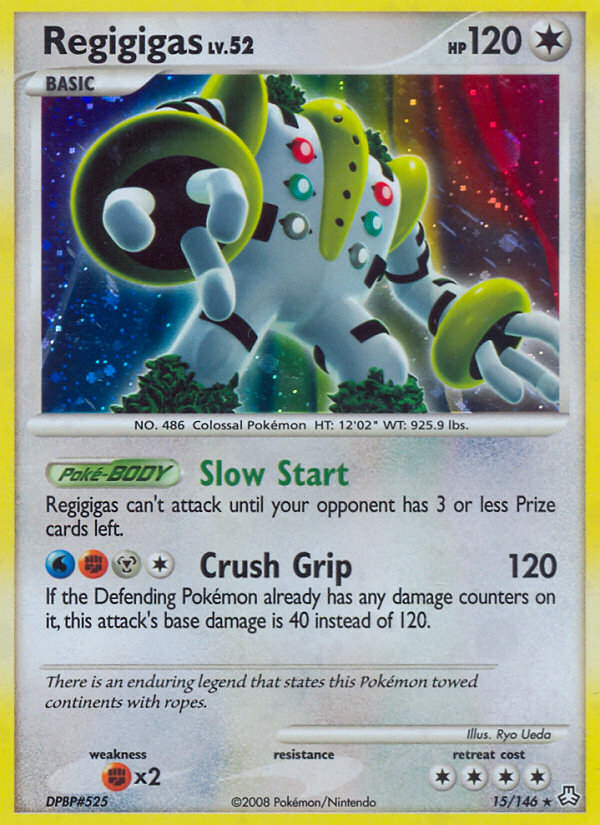 Regigigas Pokémon kartı, Legends Awakened, LA #15