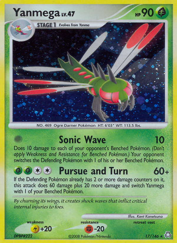 Yanmega Pokémon kartı, Legends Awakened, LA #17