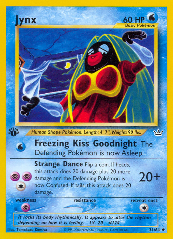 Jynx Pokémon kartı, Neo Revelation, N3 #31