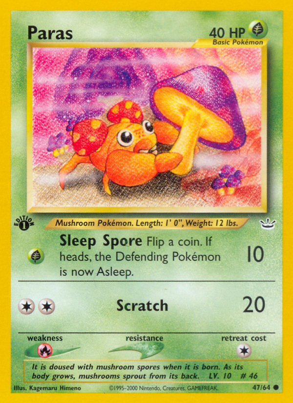 Paras Pokémon kartı, Neo Revelation, N3 #47