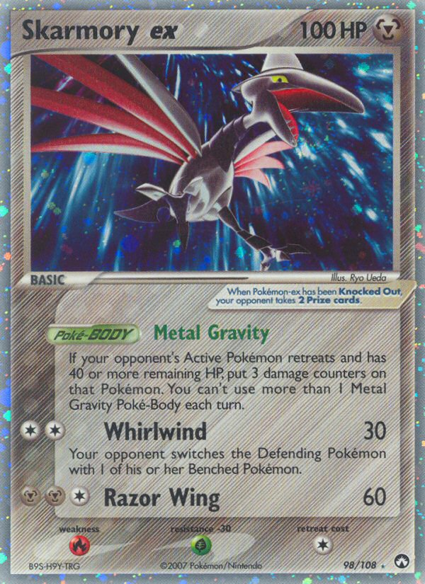 Skarmory ex Pokémon kartı, Power Keepers, PK #98