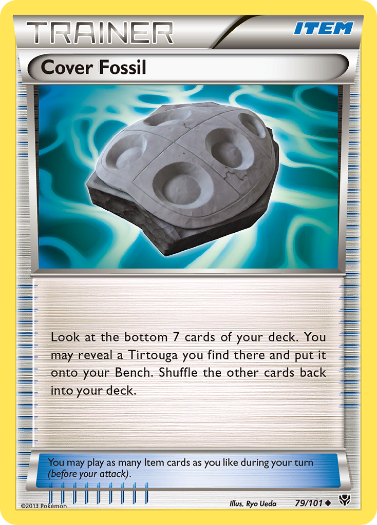 Cover Fossil Pokémon kartı, Plasma Blast, PLB #79