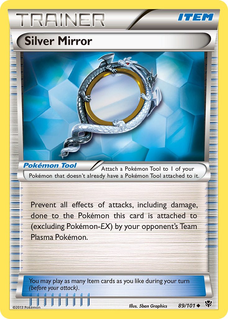 Silver Mirror Pokémon kartı, Plasma Blast, PLB #89