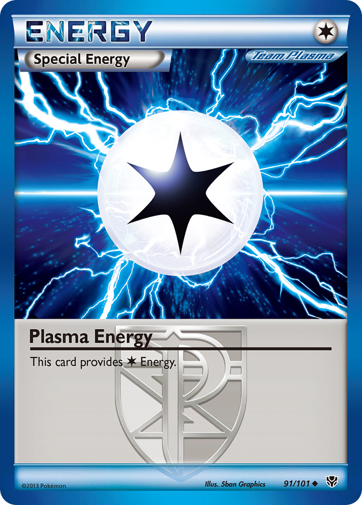 Plasma Energy Pokémon kartı, Plasma Blast, PLB #91