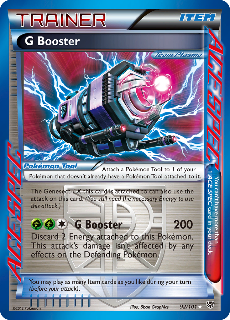 G Booster Pokémon kartı, Plasma Blast, PLB #92
