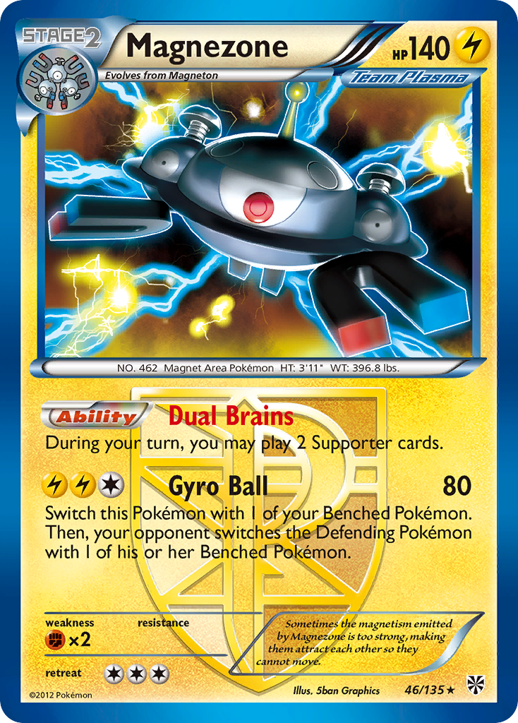 Magnezone Pokémon kartı, Plasma Storm, PLS #46