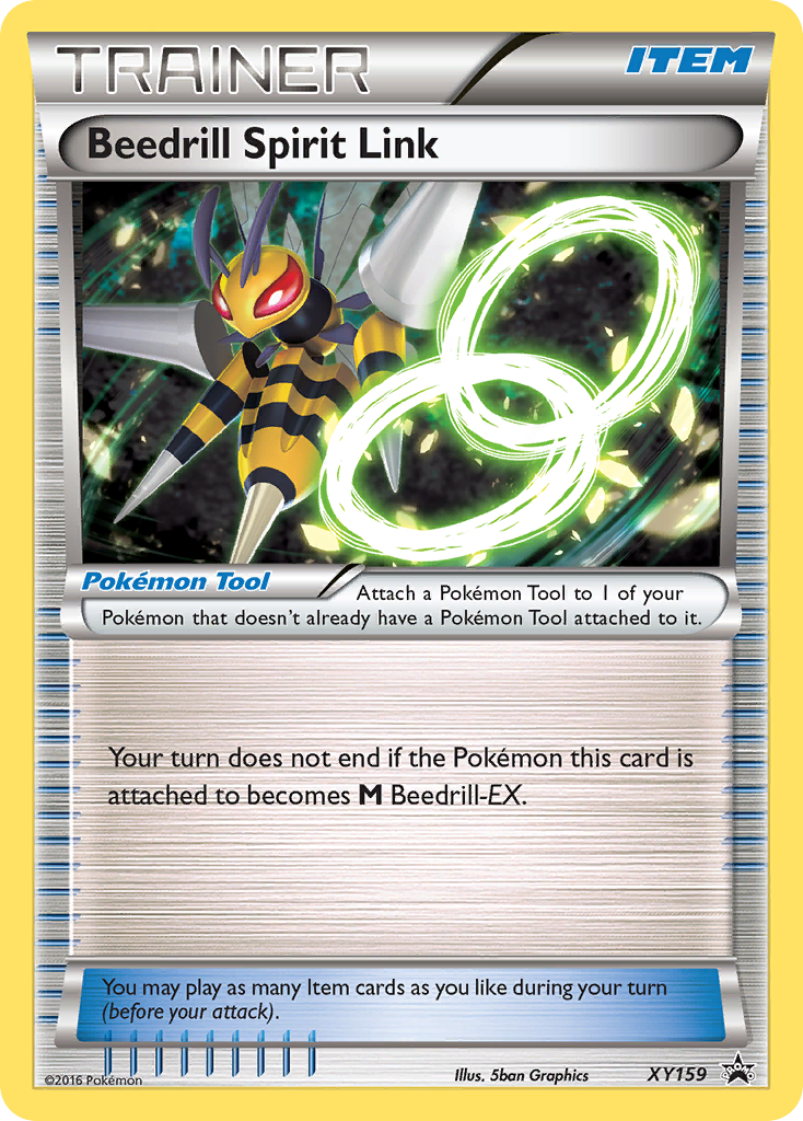 Beedrill Spirit Link Pokémon card, XY Black Star Promos, PR-XY #XY159