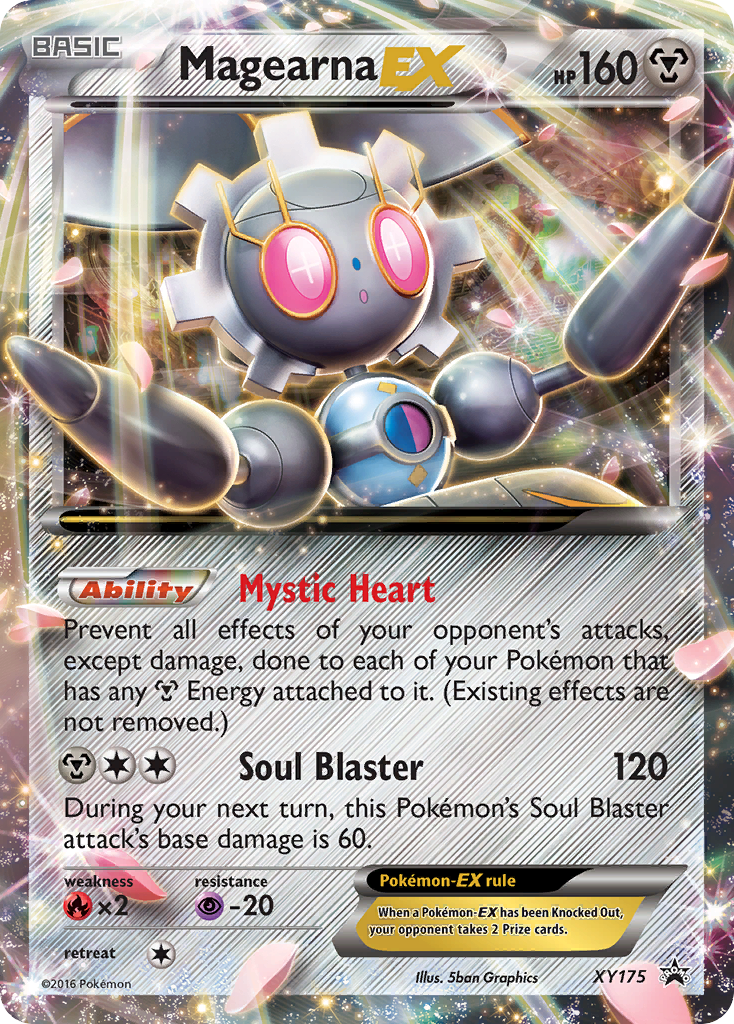 Magearna-EX Pokémon kartı, XY Black Star Promos, PR-XY #XY175