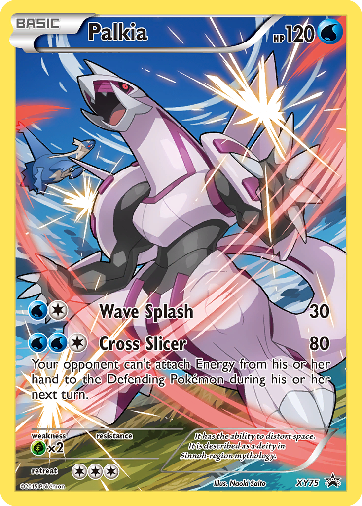 Palkia Pokémon kartı, XY Black Star Promos, PR-XY #XY75