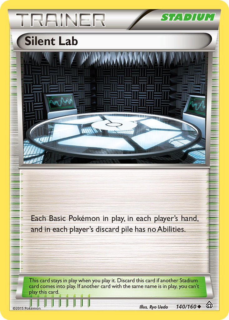 Deleteent Lab Pokémon card, Primal Clash, PRC #140