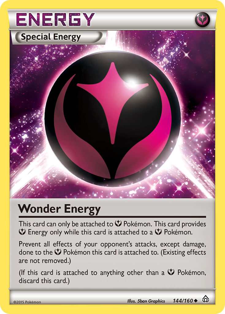 Wonder Energy Pokémon card, Primal Clash, PRC #144
