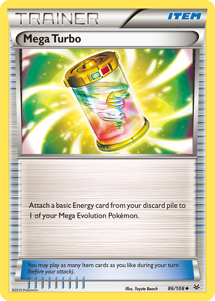 Mega Turbo Pokémon kartı, Roaring Skies, ROS #86