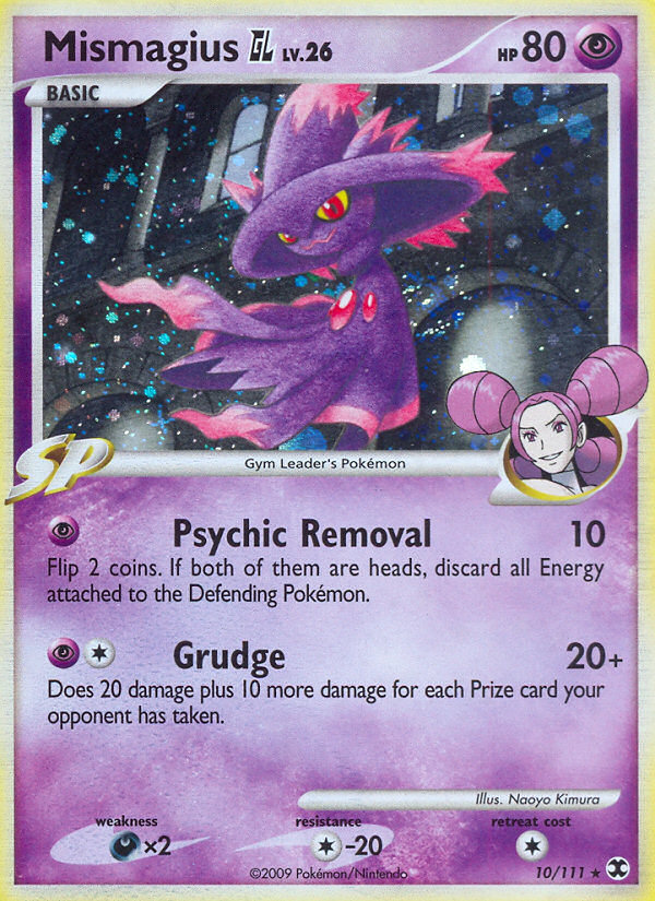 Mismagius GL Pokémon kartı, Rising Rivals, RR #10