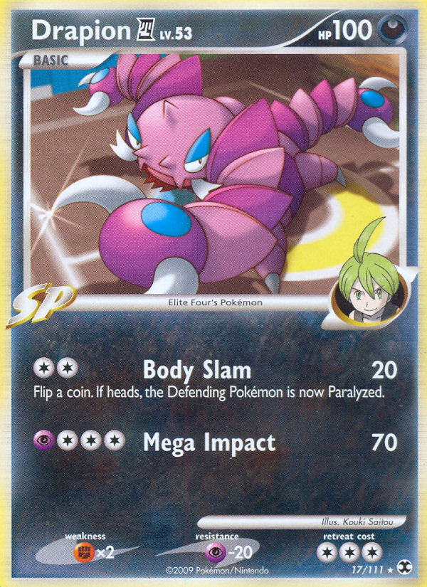Drapion E4 Pokémon kartı, Rising Rivals, RR #17