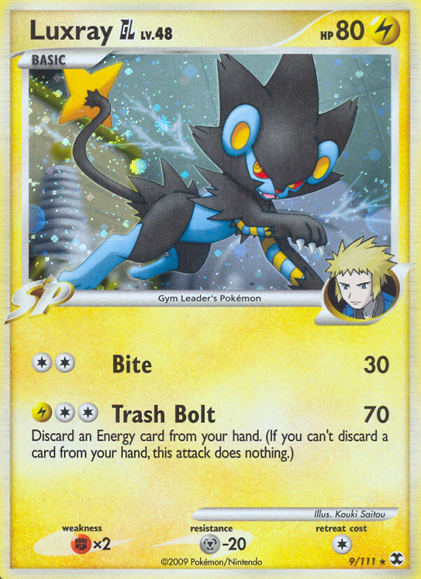 Luxray GL Pokémon kartı, Rising Rivals, RR #9
