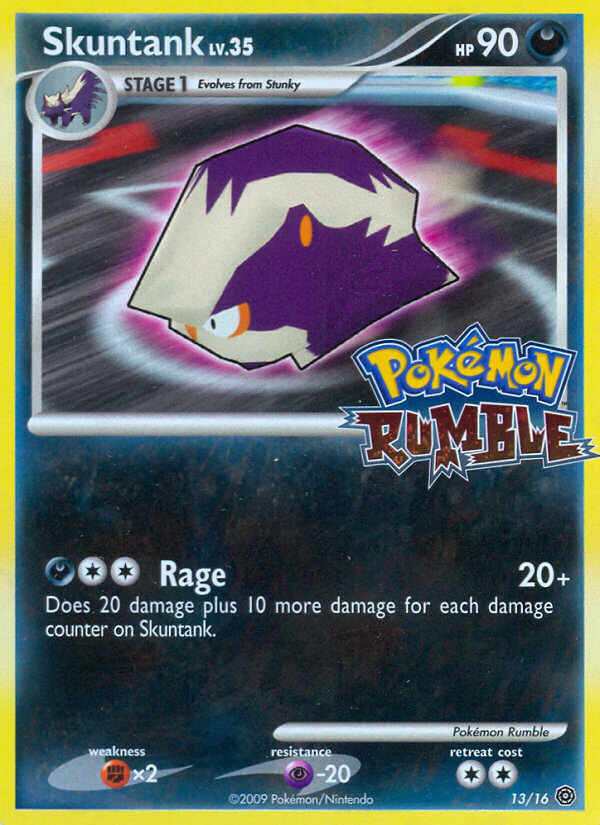 Skuntank Pokémon kartı, Pokémon Rumble, RU1 #13