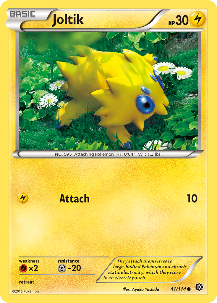 Joltik Pokémon kartı, Steam Siege, STS #41