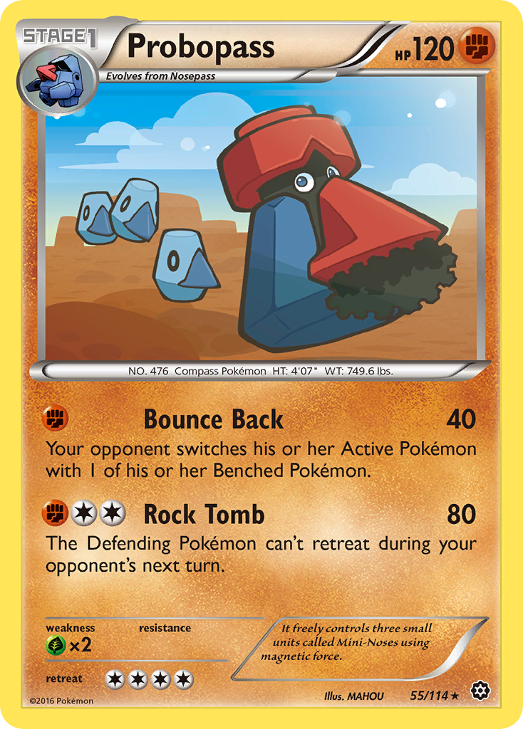 Probopass Pokémon kartı, Steam Siege, STS #55