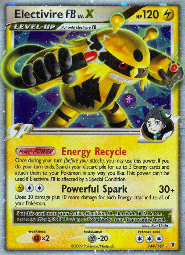 Electivire FB LV.X Pokémon kartı, Supreme Victors, SV #144