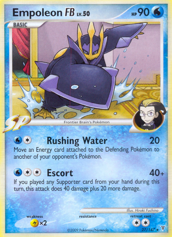 Empoleon FB Pokémon kartı, Supreme Victors, SV #27