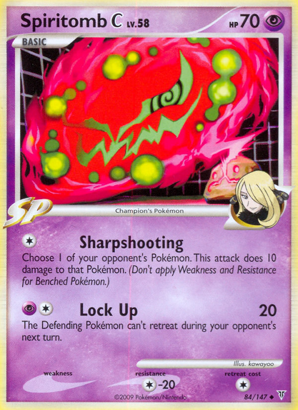 Spiritomb C Pokémon kartı, Supreme Victors, SV #84